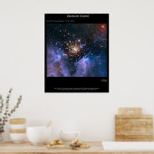 Poster Cluster Starburst NGC 3603 (Cuisine)