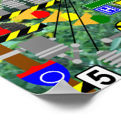 Poster Clutage de ville (Coin)