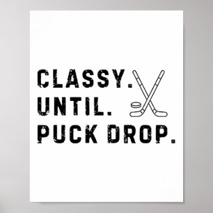 Poster Cly jusqu'à la saison de hockey à la chute de la r