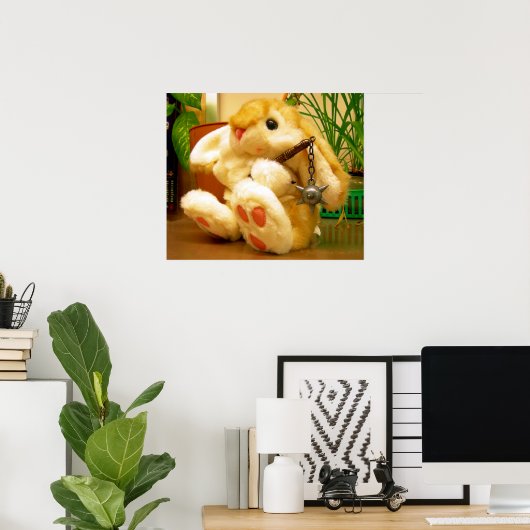 Poster Clyde da Bunny (Bureau à domicile)