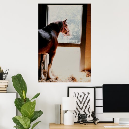 Poster Clydesdale (Bureau à domicile)