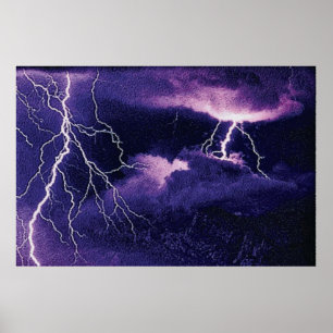 Poster Cmyk de la tempête 1