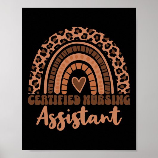 Poster Cna Infirmière Certifiée Istant Afro Mois de l'His (Devant)