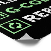 Poster CNC Machiniste Mangez le sommeil G Code Répétition (Coin)