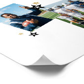 Poster Coach Appreciation Collage Football Team Signature (Coin)