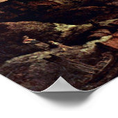 Poster Coalbrookdale La Nuit Par Philipp Jakob (Coin)