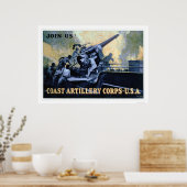 Poster Coast Artillery Corps (US02042) (Cuisine)