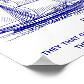 Poster Coastal Bible Verse (Coin)