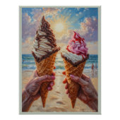 Poster Coastal Cravings (Devant)