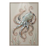 Coastal Octopus Wall Art