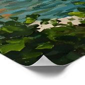 Poster Coastal Village (Coin)
