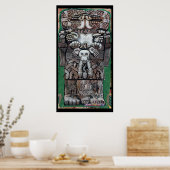 Poster coatlicite, déesse de la terre (Cuisine)