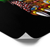 Poster Coatlicue de déesse aztèque (Coin)