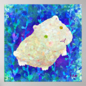 Poster cobaye blanche (Devant)