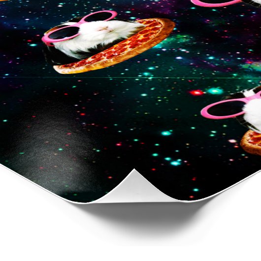 Poster Cobaye de l'espace amusant (Coin)