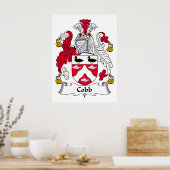 Poster Cobb Family Crest (Cuisine)