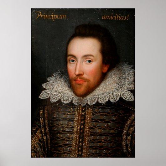 Poster Cobbe Portrait William Shakespeare (Devant)