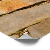 Poster Cobblestone Walking Detail (Coin)