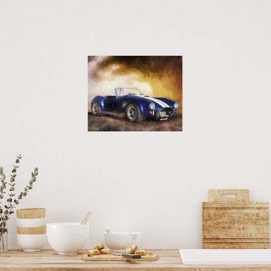 Poster Cobra Car "STRIKER FANG" (Cuisine)