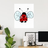 Poster Coccinelle2 (Bureau à domicile)