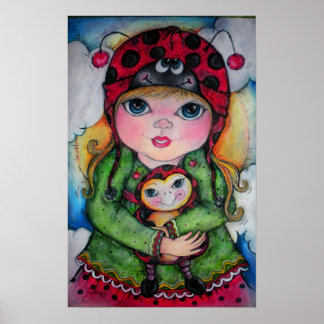 Poster Coccinelle! Coccinelle! Affiche! U Choisir la tail