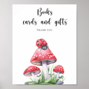 Poster Coccinelle - livres cartes et cadeaux