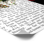 Poster Coche sur boîte postale (Coin)