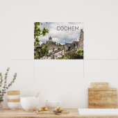Poster Cochem Moselle Panorama Allemagne Souvenir (Cuisine)