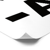 Poster COCHEZ-LE SUR L'affiche MANATEE (Coin)