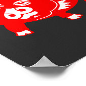 Poster Cochon chinois de zodiac (Coin)