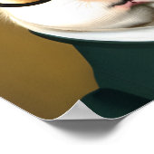 Poster Cochon de Guinée anthropomorphique Aristocratique (Coin)