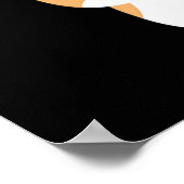 Poster Cochon de Guinée mignon (Coin)