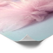 Poster Cochon De Guinée Mignonne Avec Gradient Pastel De  (Coin)