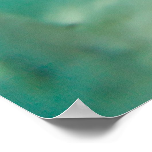 Poster Cochon de natation d'Exuma (Coin)