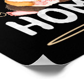 Poster Cochon d'Inde Mignon a Mangé Mon Devoir (Coin)