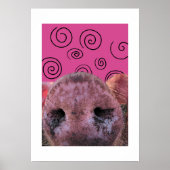 Poster Cochon fou (Devant)