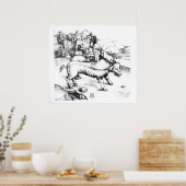 Poster Cochon monstrueux (Cuisine)