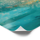 Poster Cockapoo Beach Surf Paining (Coin)