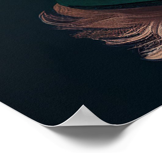 Poster Cockapoo Dog en robe de fête St. Patrick (Coin)