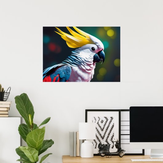 Poster Cockatoo (Bureau à domicile)