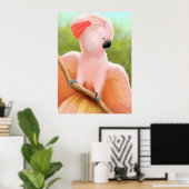 Poster Cockatoo Moluccan (Bureau à domicile)