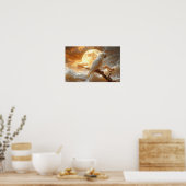 Poster Cockatoo Parrot Imaginaire Dreamscape (Cuisine)