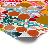 Poster Cockatoo rose en aborigène Dot Art Style (Coin)