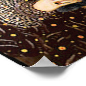 Poster Cocker (noir) - Reine (Coin)