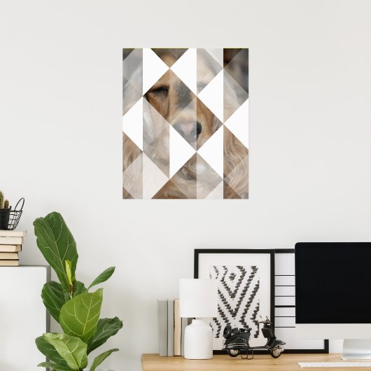 Poster Cocker Spaniel (Bureau à domicile)