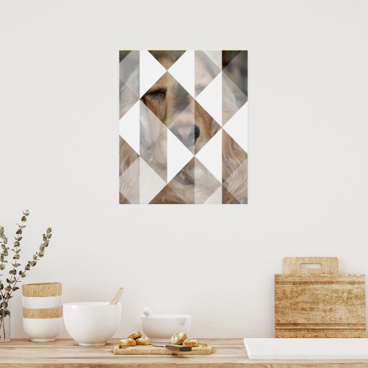 Poster Cocker Spaniel (Cuisine)