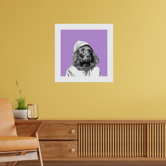 Poster Cocker Spaniel en Manteau de pluie (Sumire) (Salon 2)
