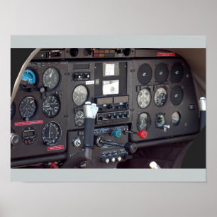 Poster Cockpit à bâche