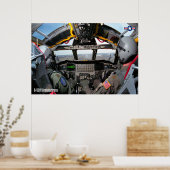 POSTER COCKPIT B-52H STRATOFORTRESS (Cuisine)