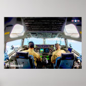 POSTER COCKPIT C-17 GLOBEMASTER III (Devant)